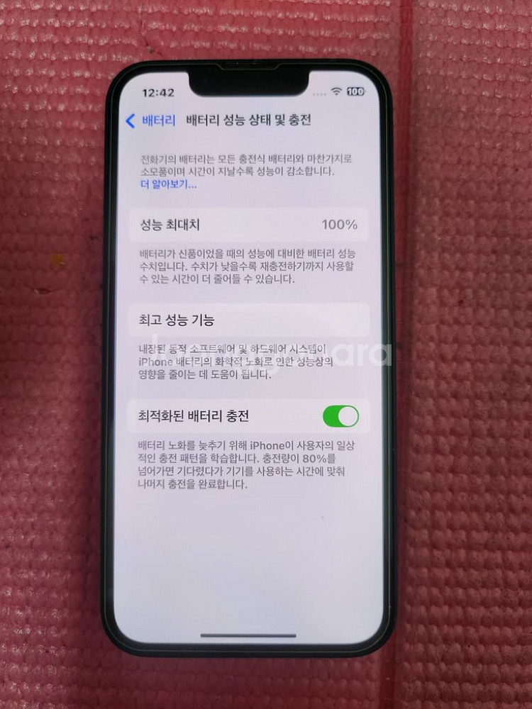 아이폰13미니 100%--5