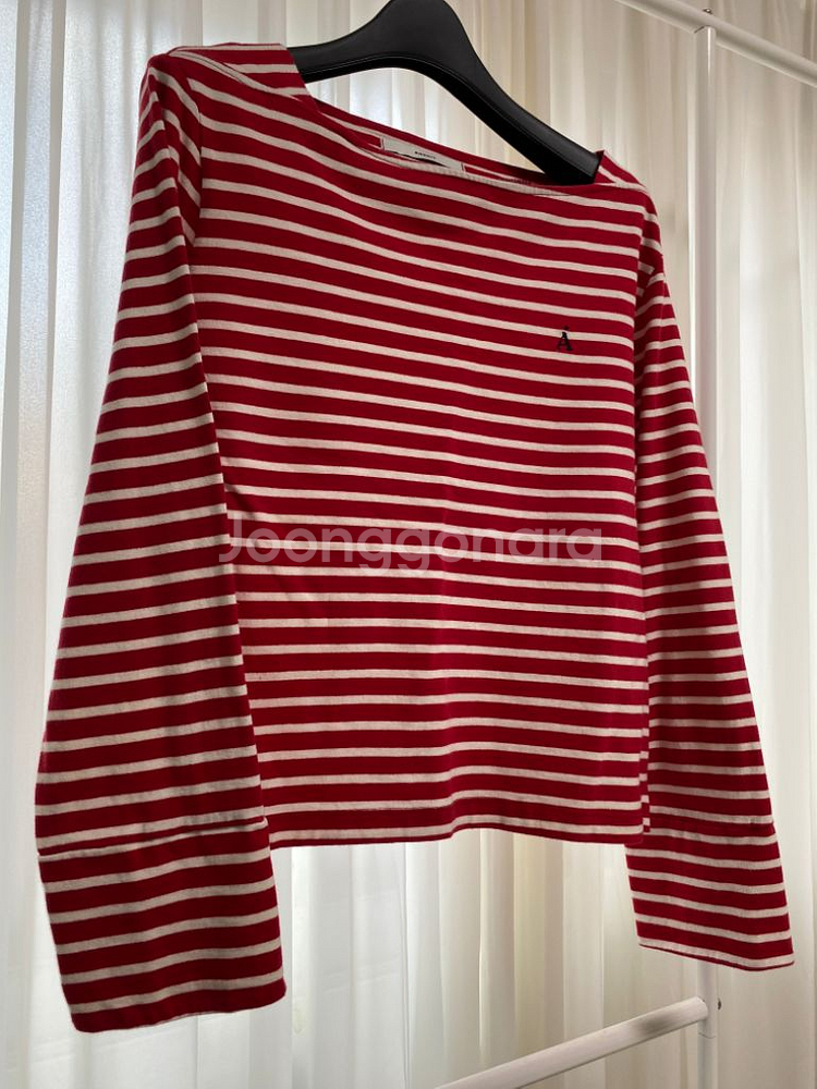 언에디트 D Rollup Boat Neck Tshirt--1