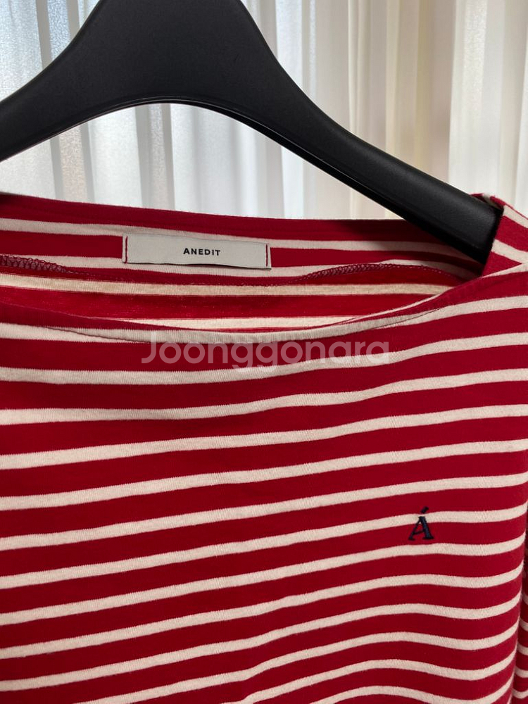 언에디트 D Rollup Boat Neck Tshirt--3