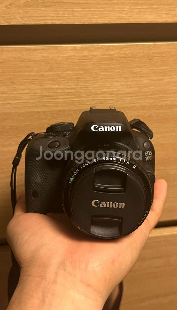 캐논 100D DSLR 50mm 렌즈 삼각대 세트--0