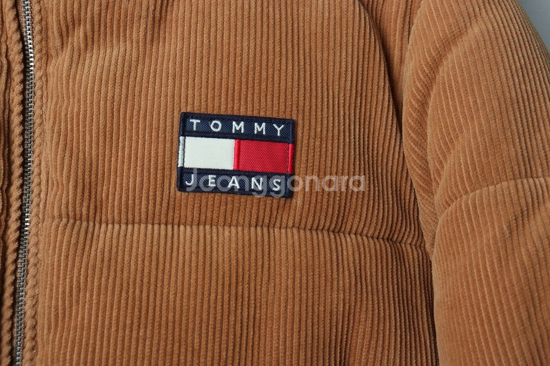 W(S) 타미힐피거 패딩 점퍼자켓 골덴 코듀로이 된장--4