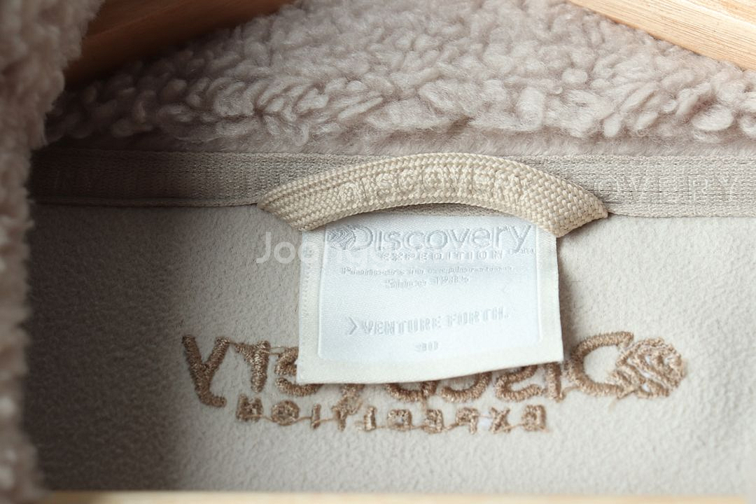 (S) 디스커버리 패딩 점퍼자켓 베이지 후리스--4