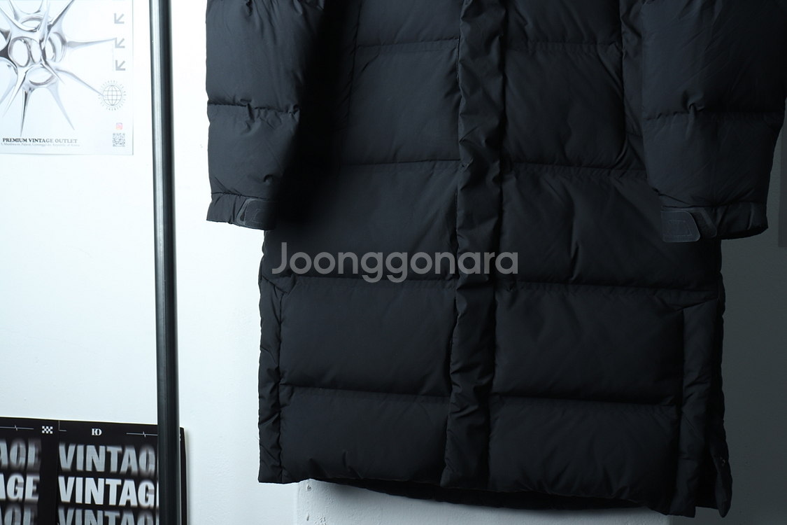 (S-M) K2 케이투 롱패딩 점퍼자켓 블랙 구스다운--3