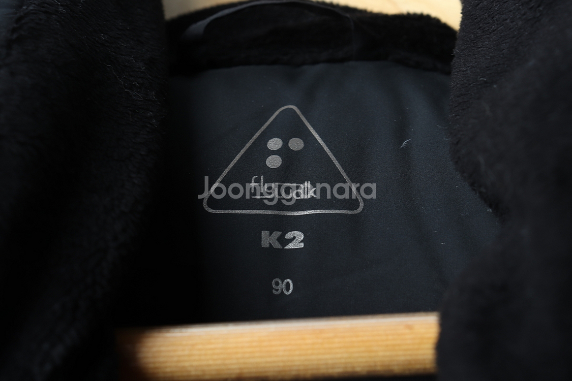 (S-M) K2 케이투 롱패딩 점퍼자켓 블랙 구스다운--4