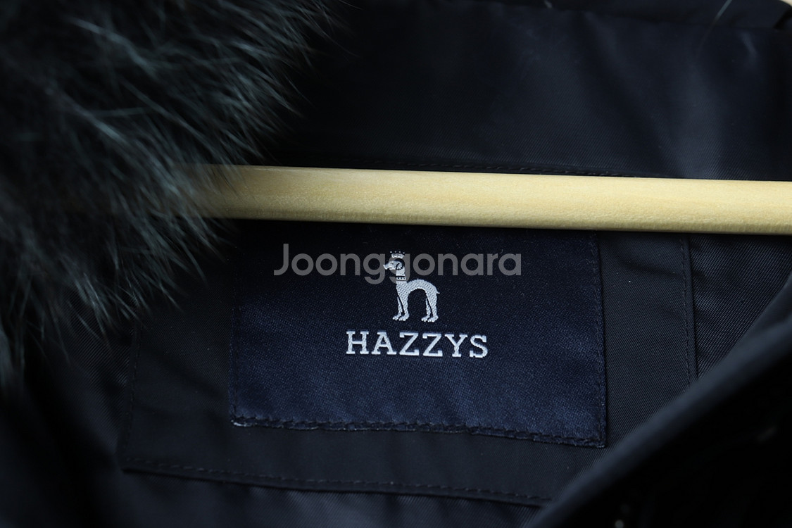 W(S) 헤지스 패딩 점퍼자켓 네이비 구스다운--4