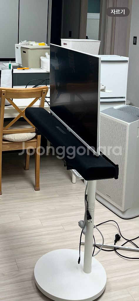 야마하 sr-b40a 사운드바+우퍼+거치대--3