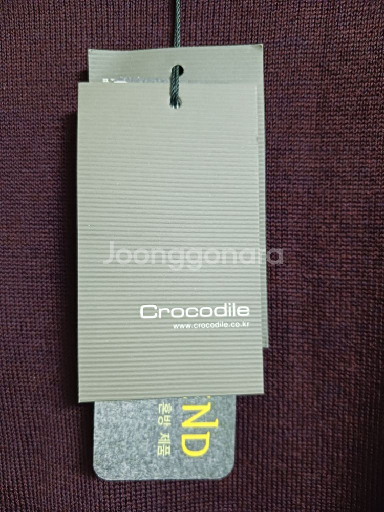 (새상품)크로커다일 라운드넥 니트(마지막가격내림)--3