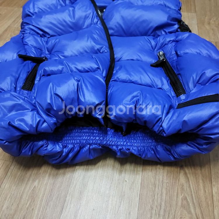 켈빈클라인 여성 구스 패딩 후드 숏조끼 거위털 66--7