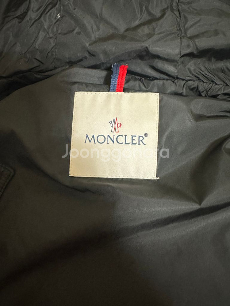 몽클레어 클로에 블랙 라쿤퍼 1사이즈--3