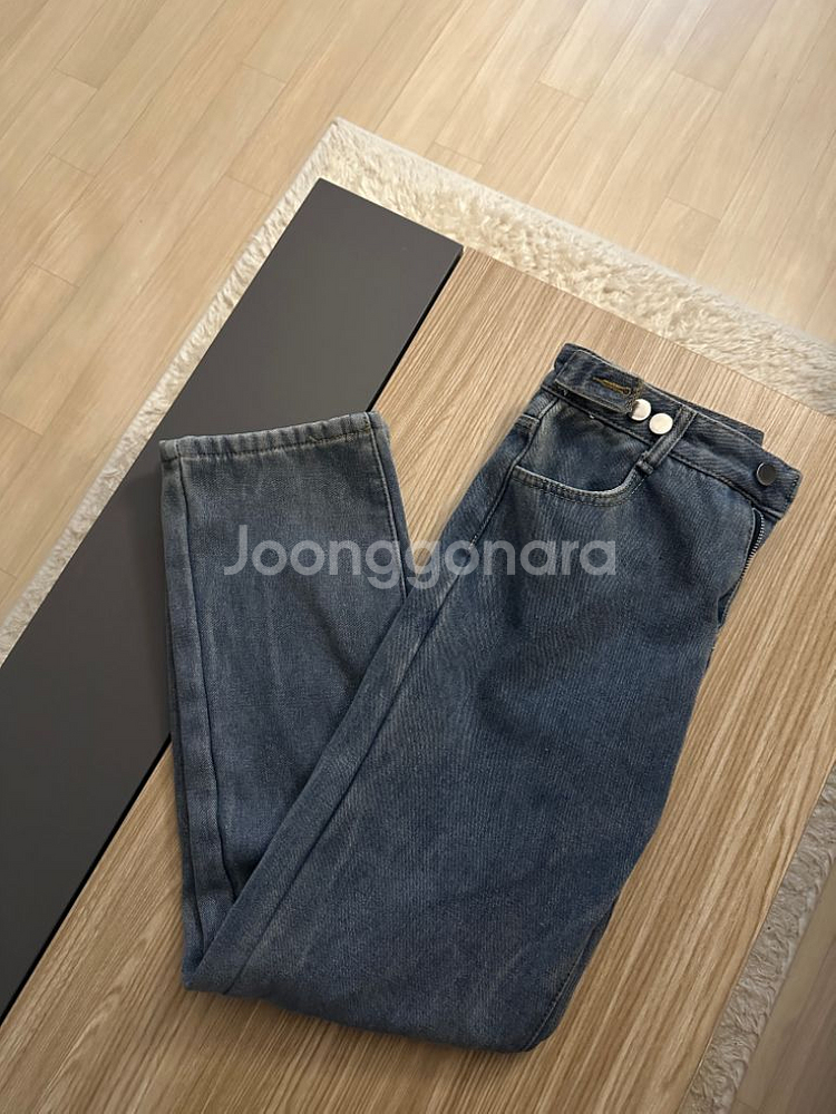 옷장정리 ㅣ 기모청바지 와이드 데님팬츠 와이드핏 기모바--2