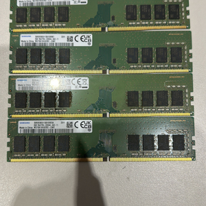 삼성 ddr4 메모리 8gb x 4 개 팔아요