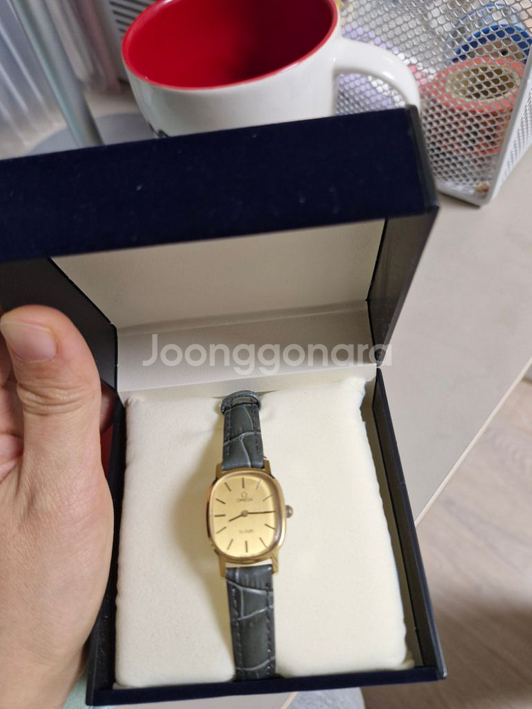 오메가 드빌 수동 오토매틱 빈티지 시계 이청아--4