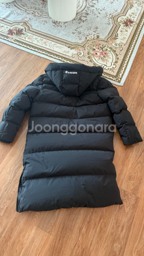 르꼬끄스포르티브 롱패딩 블랙 가격조정--6