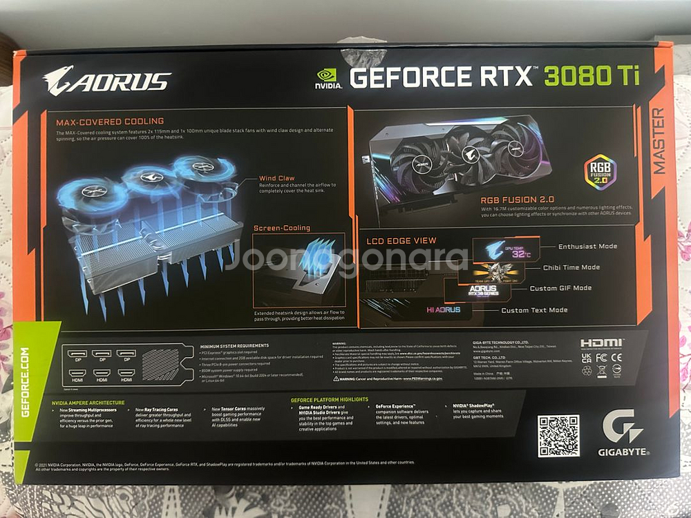 RTX 3080ti 어로스마스터--1