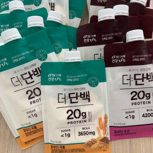 더단백 프로틴 파우치 34개 곡물초코