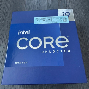 CPU i9 13900k 랩터레이크