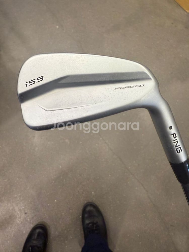 정품 핑 i59 7번아이언 단품 다골s200 팝니다.--0