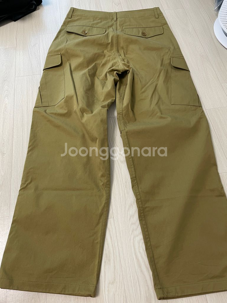 셔터 카고 팬츠. 올리브 스몰--1