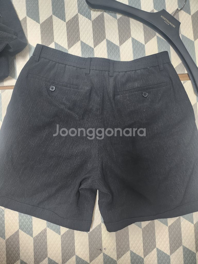 남성 여름 반팔 반바지 세트 100--4