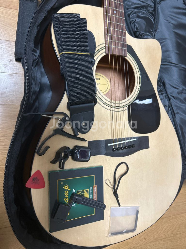야마하 fs100c 어쿠스틱 기타 새상품--3