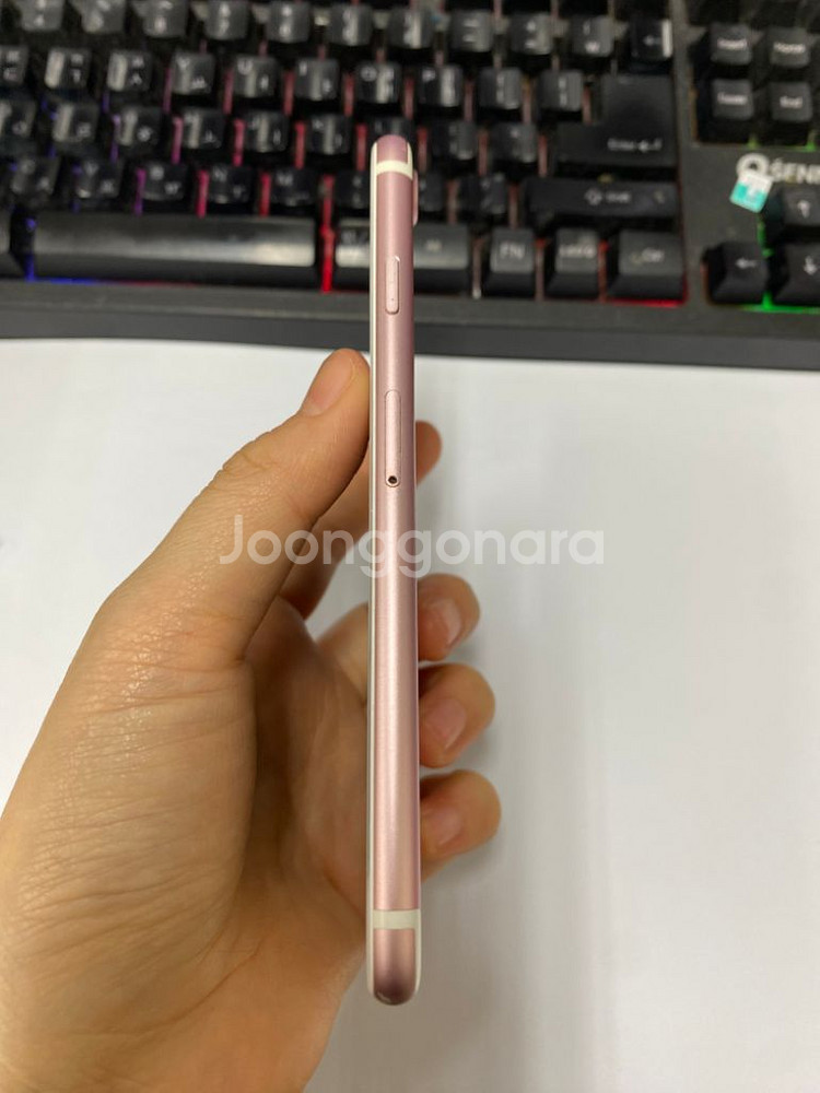 아이폰7 로즈골드 A급 128GB 배터리100%--5