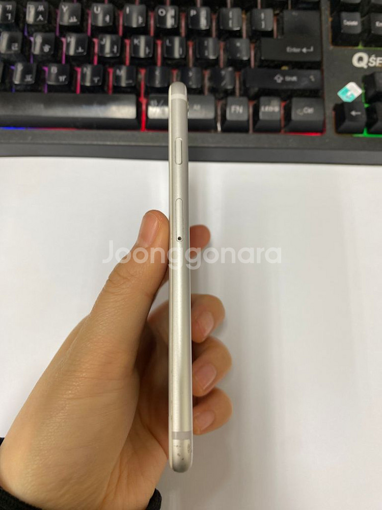 아이폰6S 실버 액정SS급 128GB 배터리성능100%--5