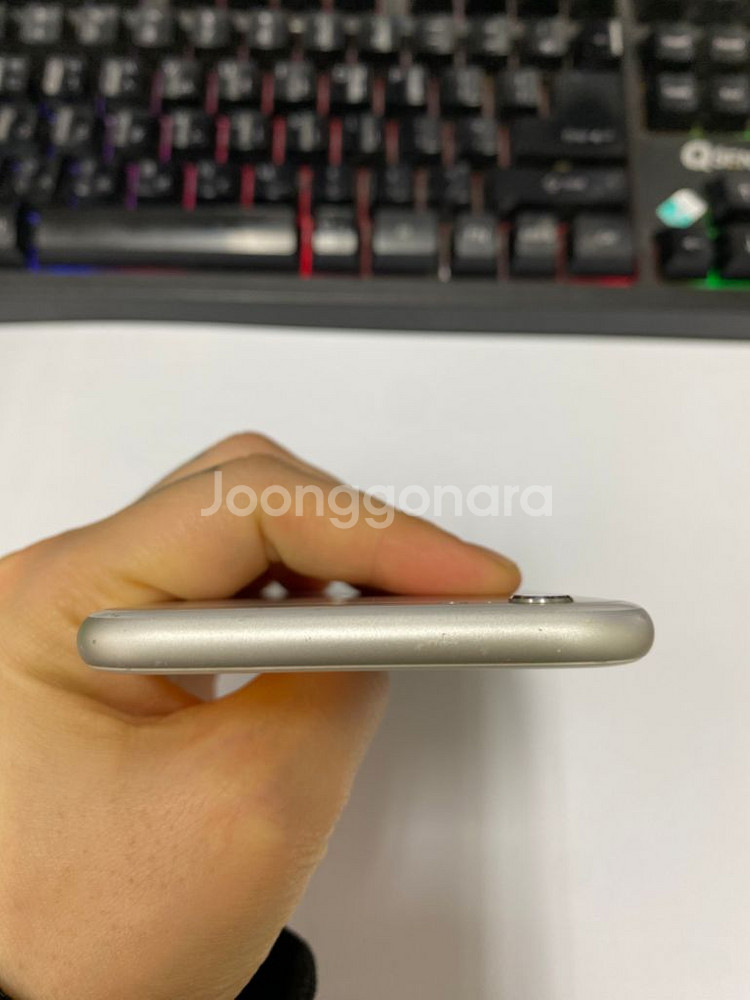 아이폰6S 실버 액정SS급 128GB 배터리성능100%--3