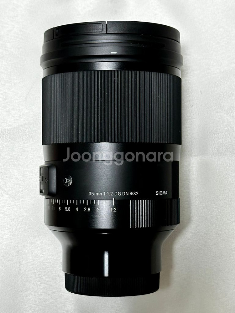시그마 Sigma 35mm f1.2 Art 소니 FE--1