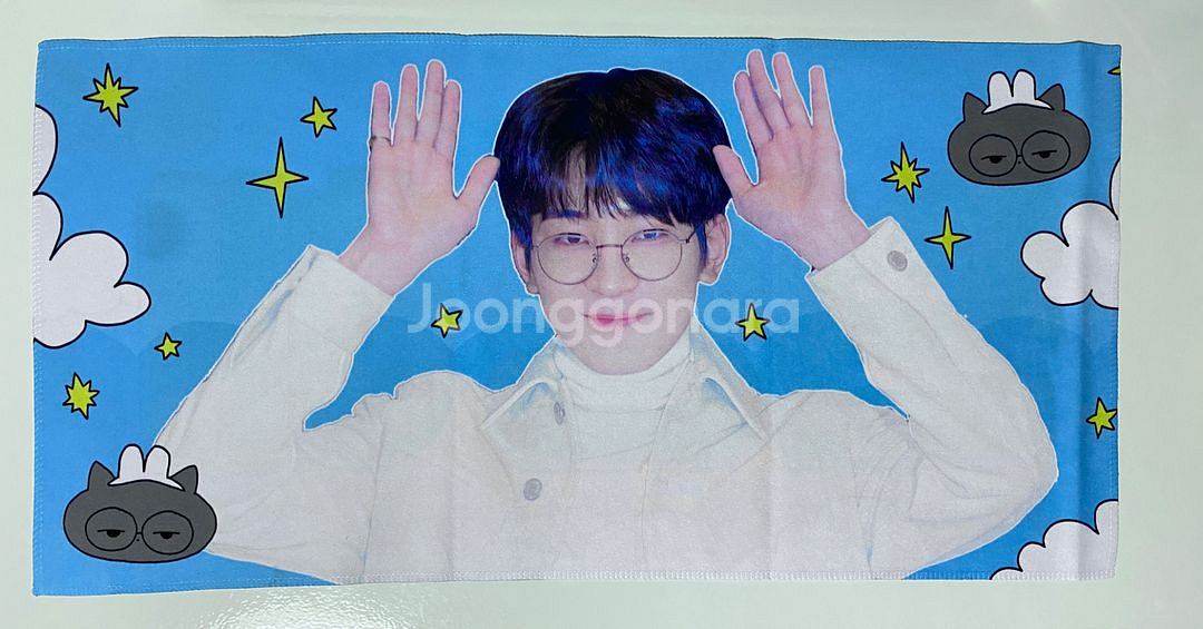 세븐틴 원우 반사 슬로건+포카L홀더 양도 더블스웨이드--1