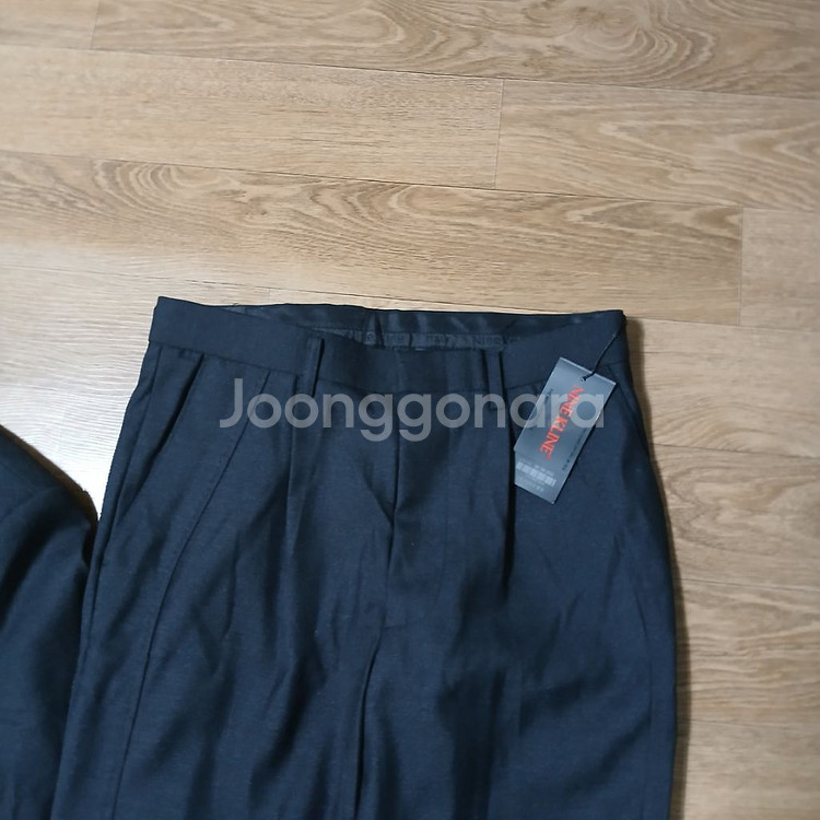 미사용 정장세트 춘추 남성95 바지29 인치--2