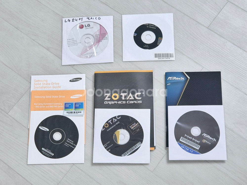 (무료배송설치) 컴퓨터+모니터+스캐너+스피커+책상+의자--6