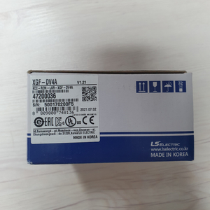 LS 산전 LS PLC XGF-DV4A 1대