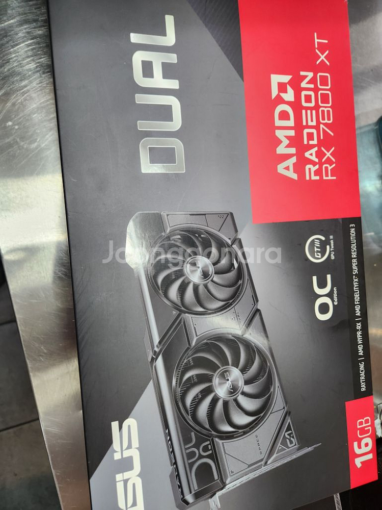 7800xt asus sss급 풀박스27년3월27일--0