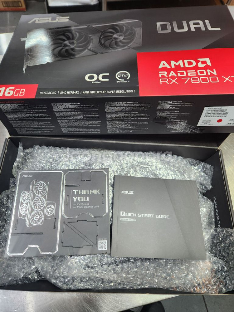 7800xt asus sss급 풀박스27년3월27일--6