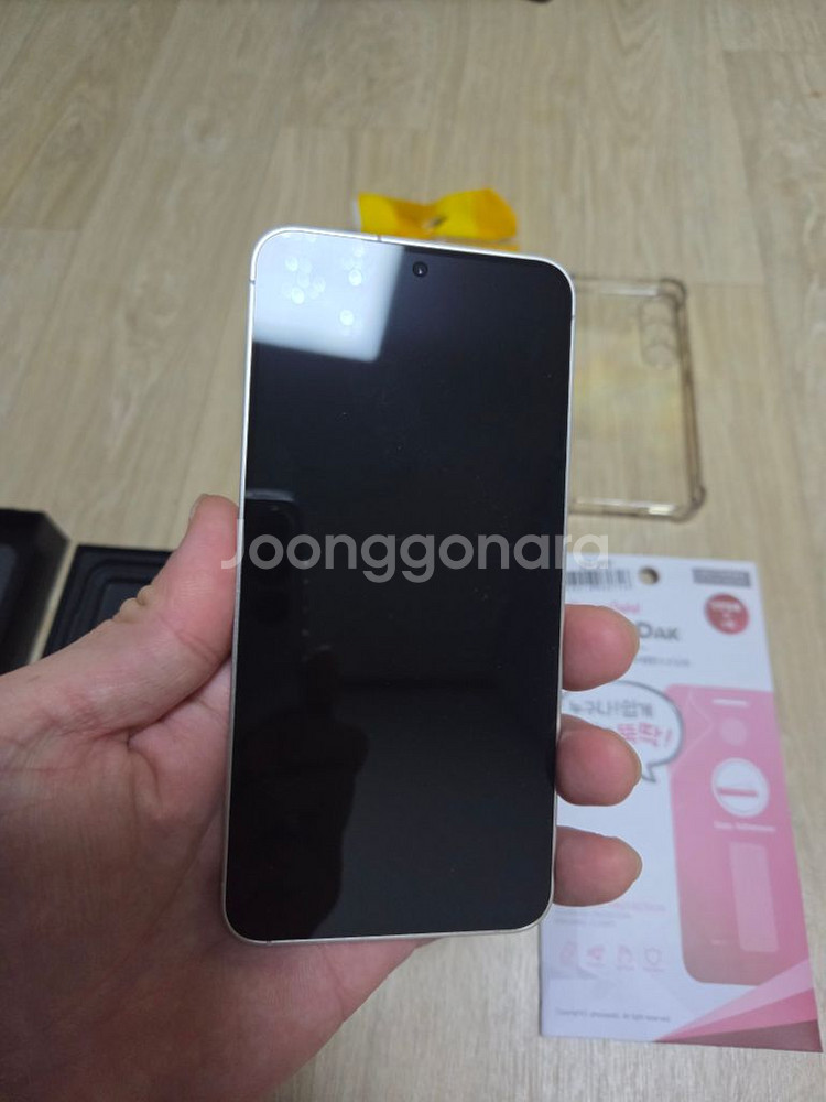 갤럭시 S24 512GB 옐로우 자급제 공기계 S급--1