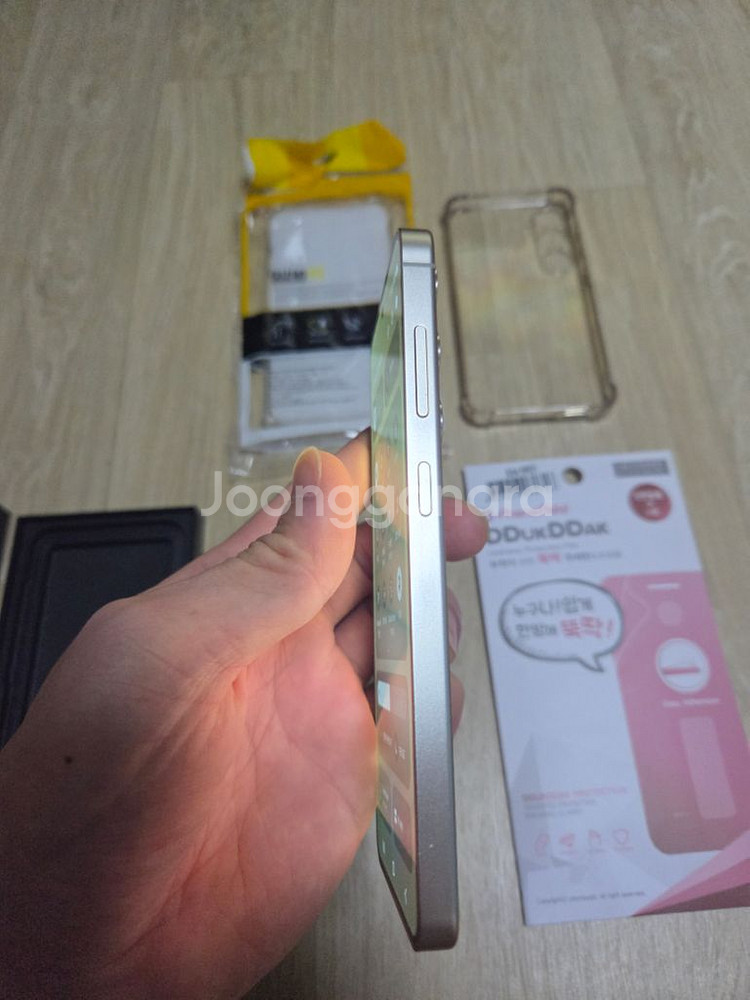 갤럭시 S24 512GB 옐로우 자급제 공기계 S급--5