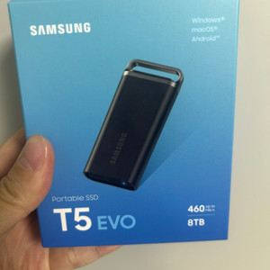 삼성 ssd 포터블 이동식 디스크 T5 EVO 8TB