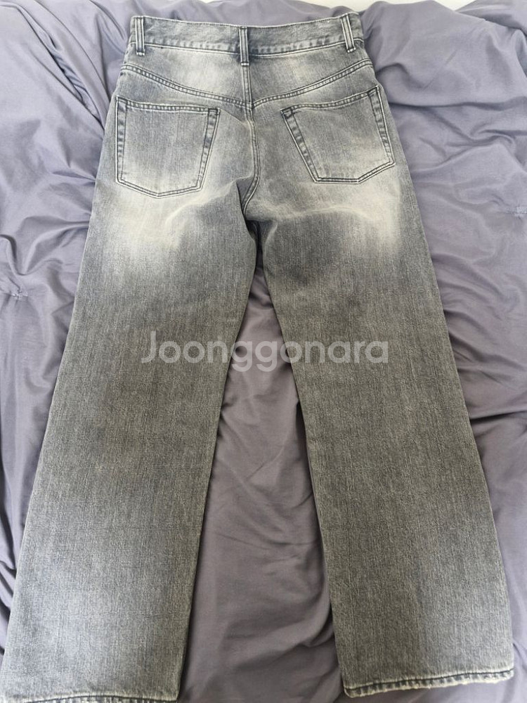 아트이프액츠 레귤러 5p 데님 팬츠 블랙 s 팝니--2