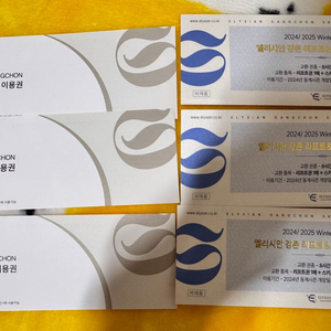 엘리시안 강촌 리프트권 + 랜탈 8시간 + 사우나