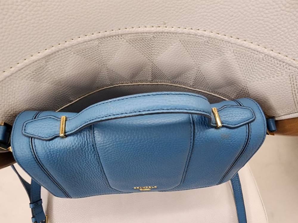 빈폴 블루 캐리 사첼 크로스백--1