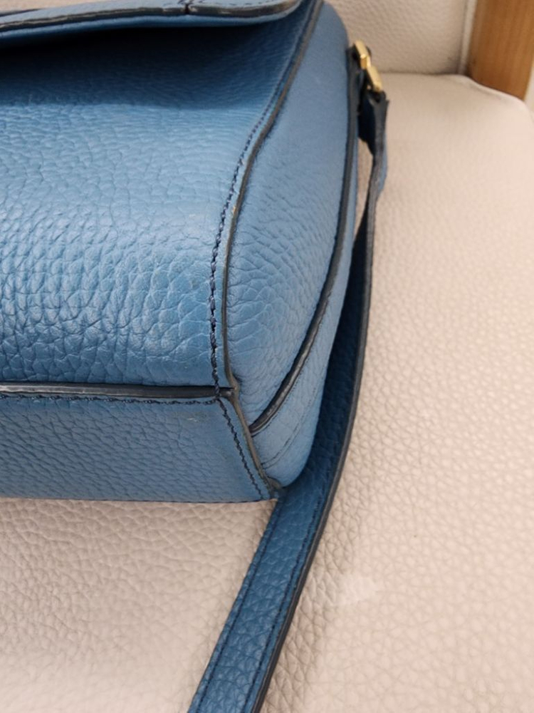 빈폴 블루 캐리 사첼 크로스백--5