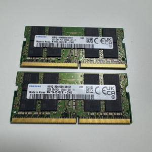 삼성 노트북 램 32GB DDR4 2장 팝니다