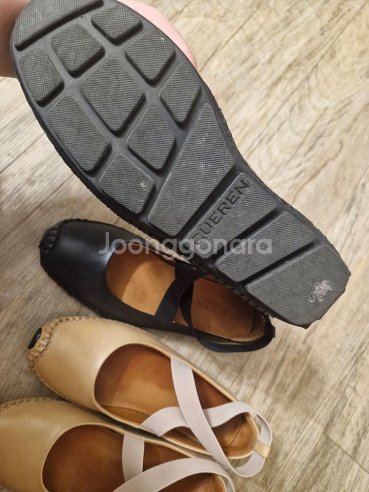 (블랙완료)쿠에른 발레리나 베이지 245-50--1