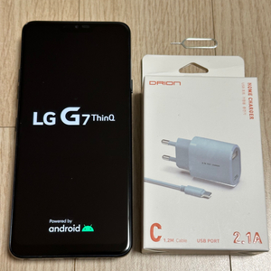 S급 G710 LG G7 ThinQ 블랙 64GB 아산