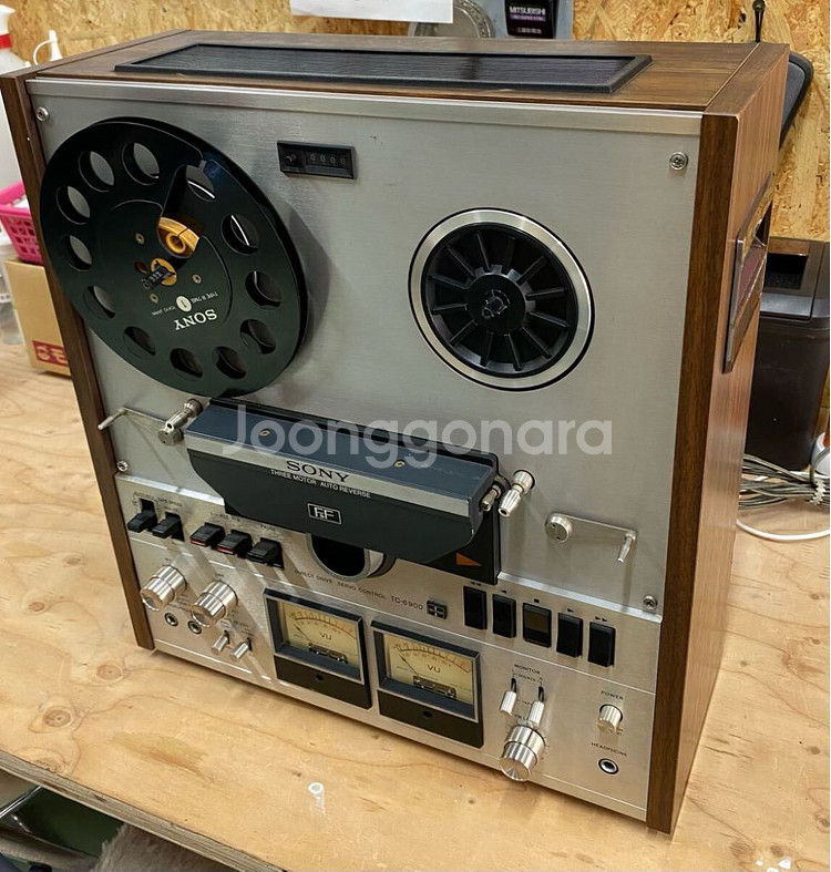 소니 Sony TC-6900 오픈 릴 데크 동작품--1
