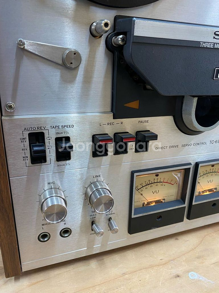 소니 Sony TC-6900 오픈 릴 데크 동작품--3