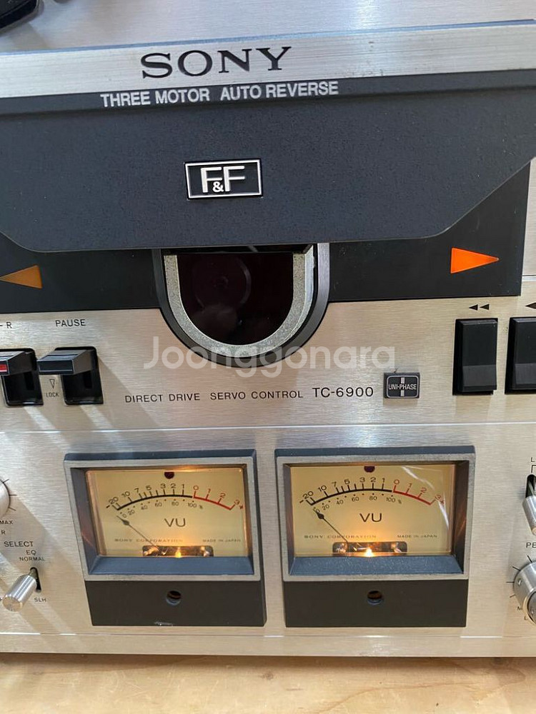 소니 Sony TC-6900 오픈 릴 데크 동작품--4