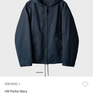 러프사이드 Hill Parka Navy 새상품급