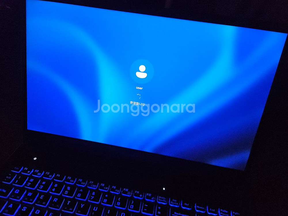 한성노트북 ssd 500GB ram 16G 1.6kg--4