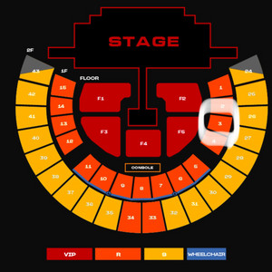 투애니원 콘서트 막콘 1층 3구역 3열 명당 r석